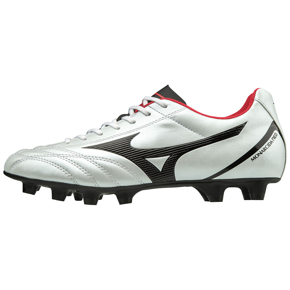 Mizuno Men's Monarcida Neo Select Soccer Cleats White/Black (P1GA192509-UGZ)